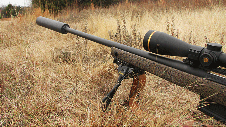 Hunting with a sound suppressor